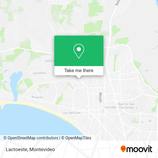 Lactoeste map
