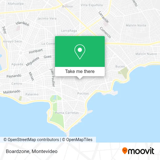 Boardzone map
