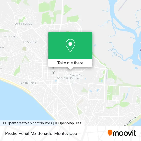 Predio Ferial Maldonado map