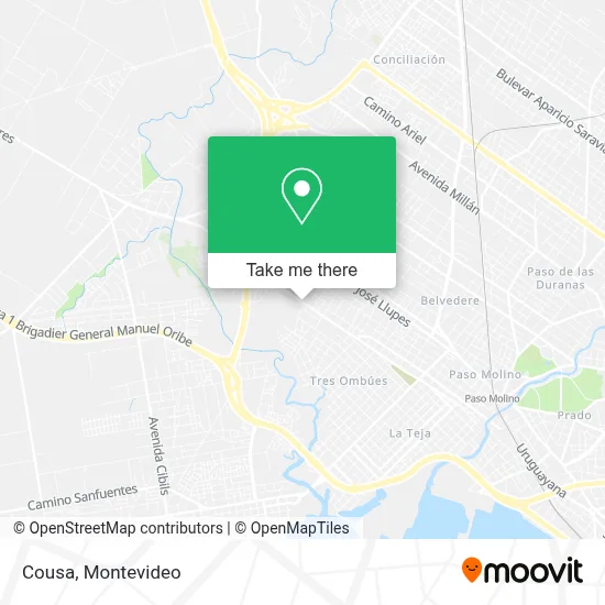 Cousa map