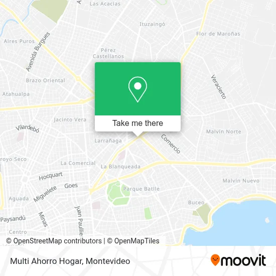 Multi Ahorro Hogar map