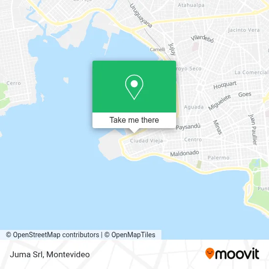 Juma Srl map