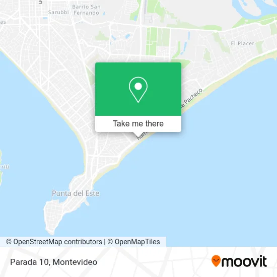 Parada 10 map