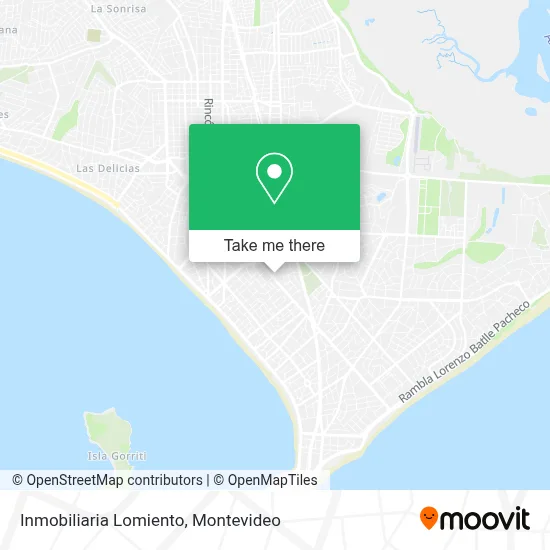 Inmobiliaria Lomiento map