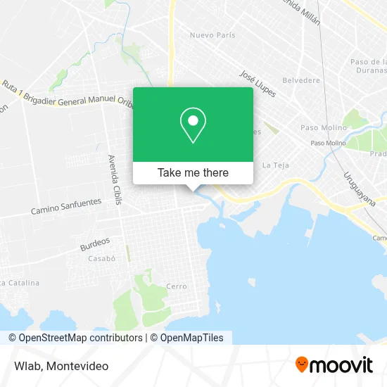 Wlab map