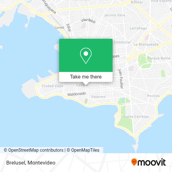 Brelusel map