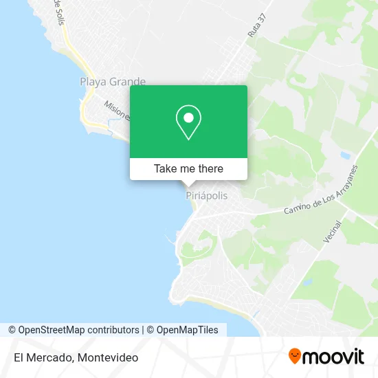 El Mercado map