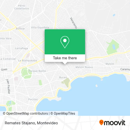 Remates Stajano map