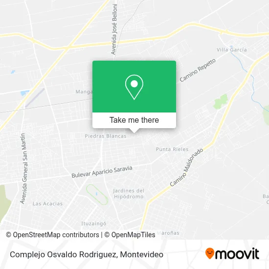 Complejo Osvaldo Rodriguez map