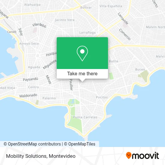 Mobility Solutions map