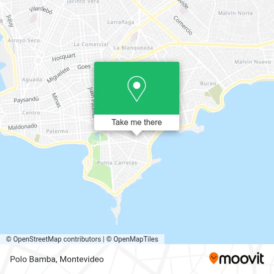 Polo Bamba map
