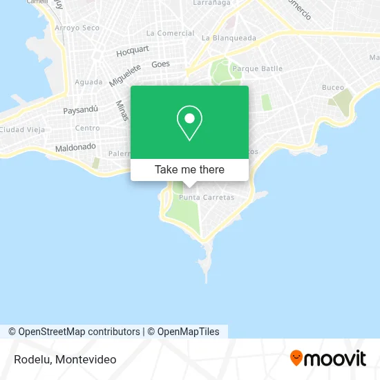 Rodelu map