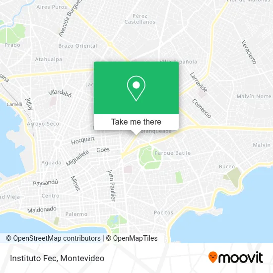 Instituto Fec map