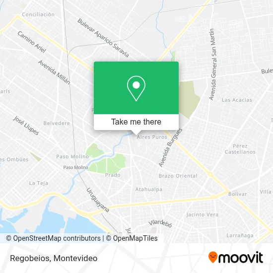 Regobeios map
