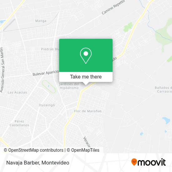 Navaja Barber map