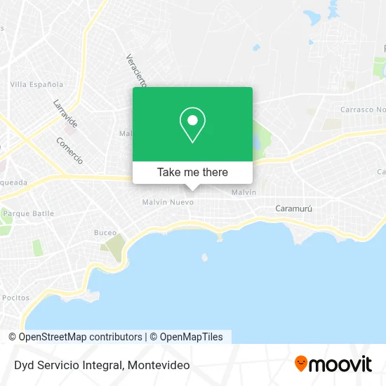Dyd Servicio Integral map
