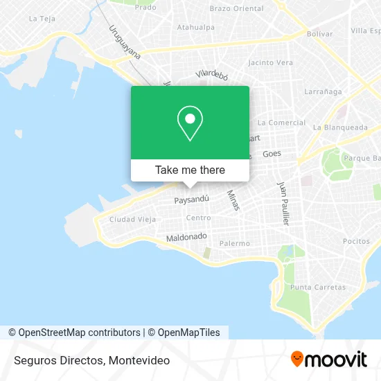 Seguros Directos map
