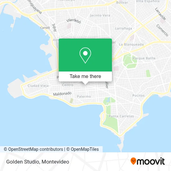 Golden Studio map