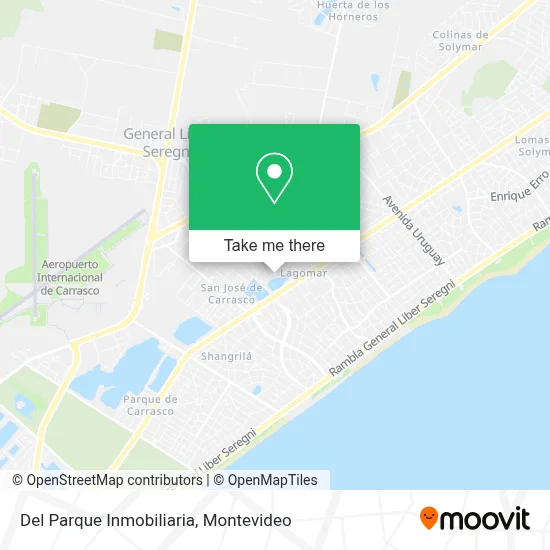 Del Parque Inmobiliaria map