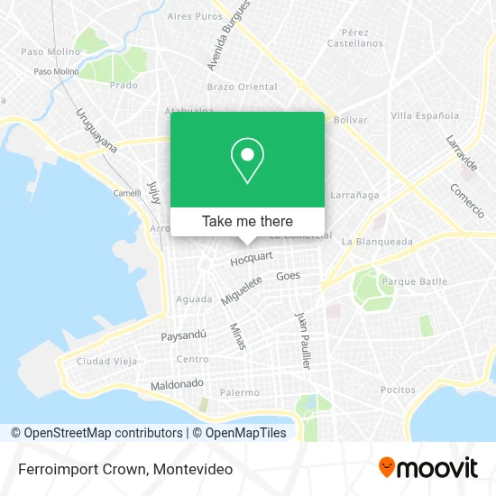 Ferroimport Crown map