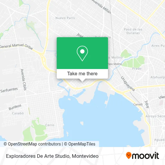 Exploradores De Arte Studio map