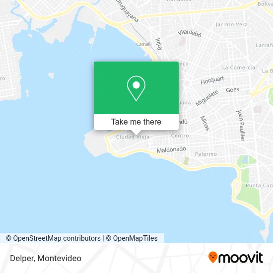 Delper map