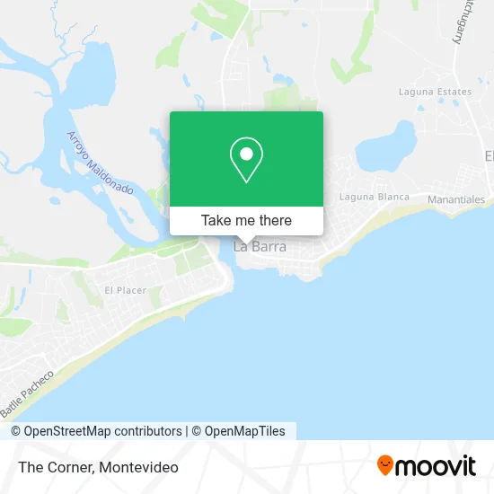 The Corner map