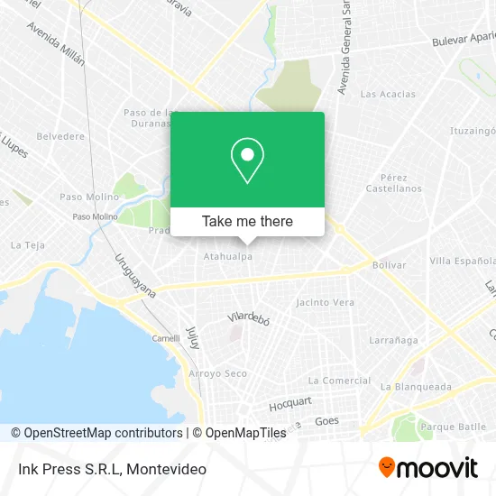 Ink Press S.R.L map