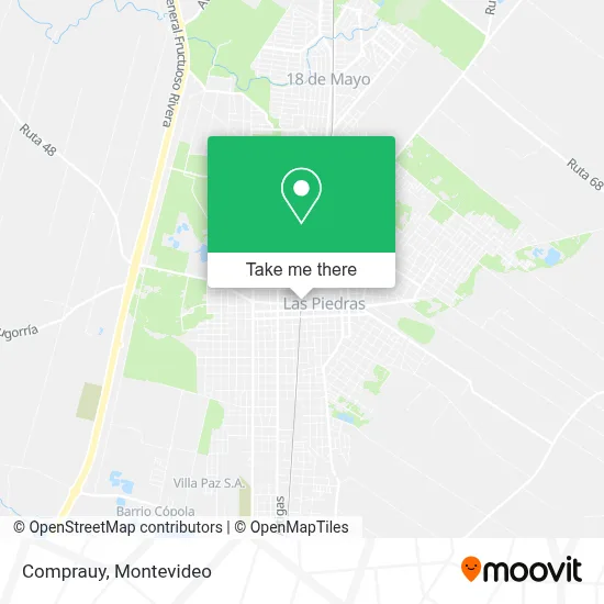 Comprauy map