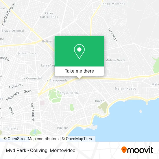 Mvd Park - Coliving map