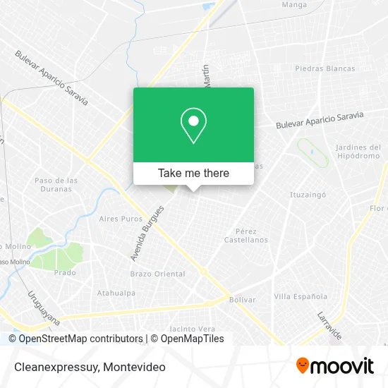 Cleanexpressuy map