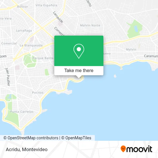 Acridu map