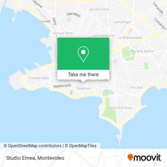 Studio Emea map