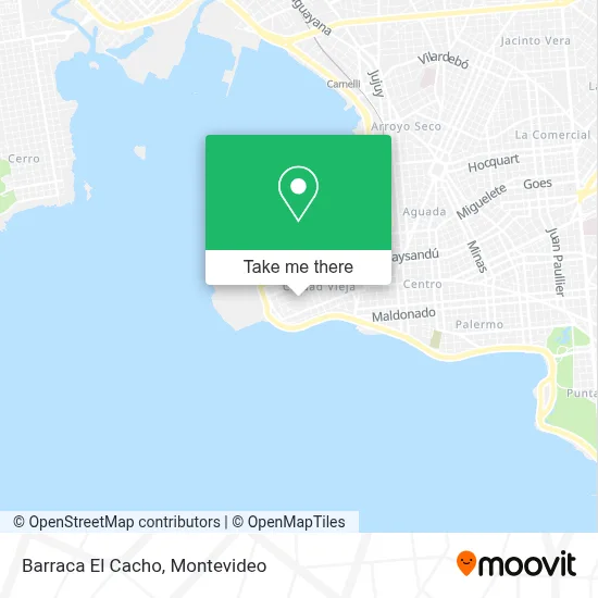 Barraca El Cacho map