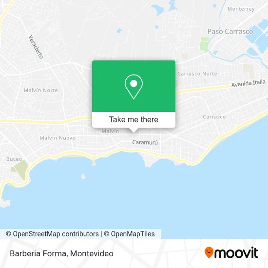 Barberia Forma map