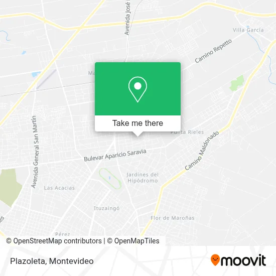 Plazoleta map