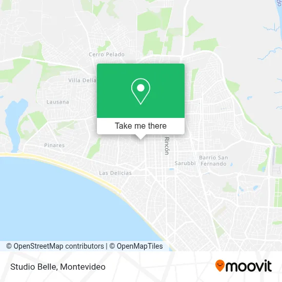 Studio Belle map