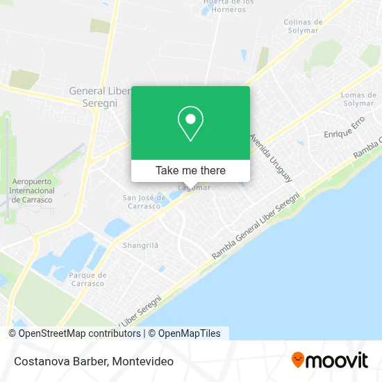 Costanova Barber map