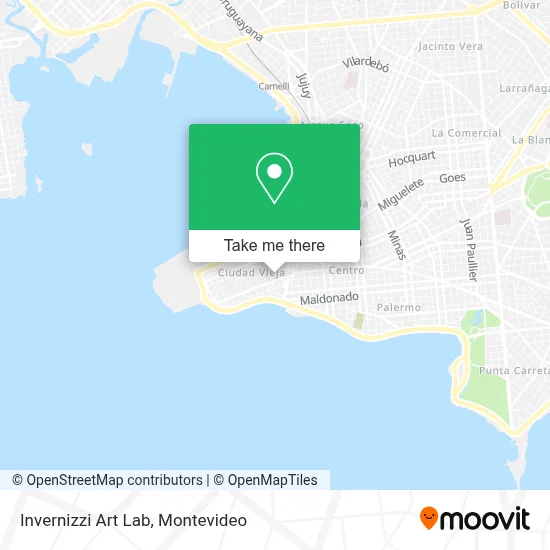 Invernizzi Art Lab map