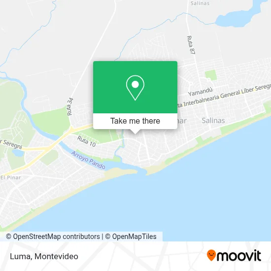 Luma map