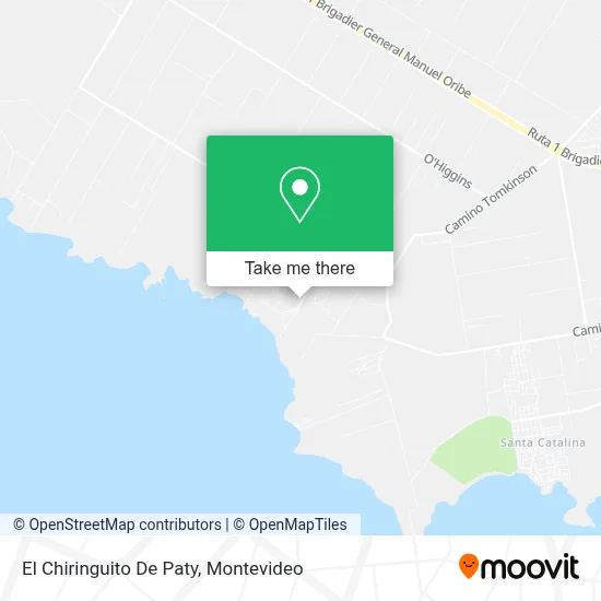 El Chiringuito De Paty map