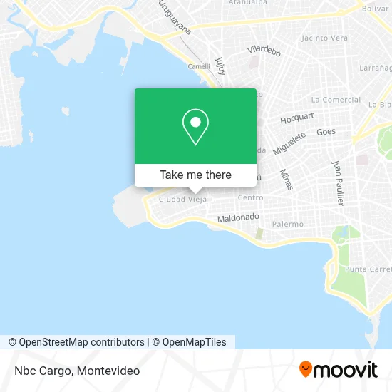 Nbc Cargo map