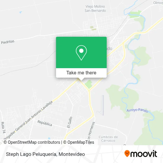 Steph Lago Peluquería map