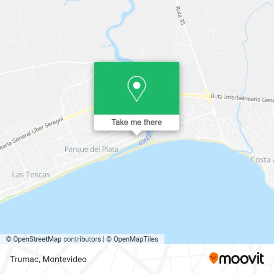 Trumac map