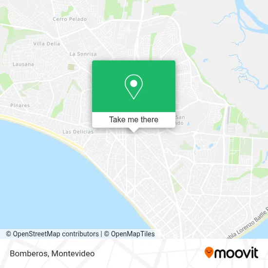 Bomberos map