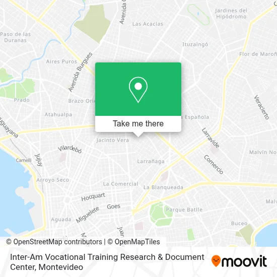 Inter-Am Vocational Training Research & Document Center map