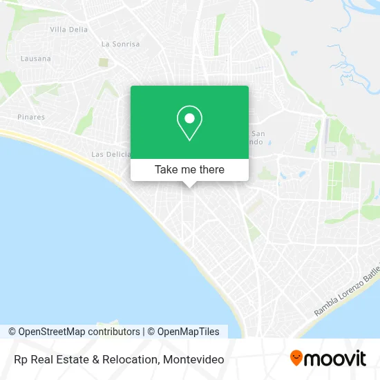 Rp Real Estate & Relocation map