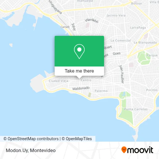 Modon.Uy map