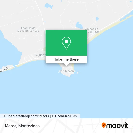 Marea map