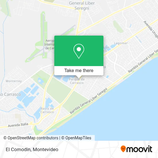 El Comodin map